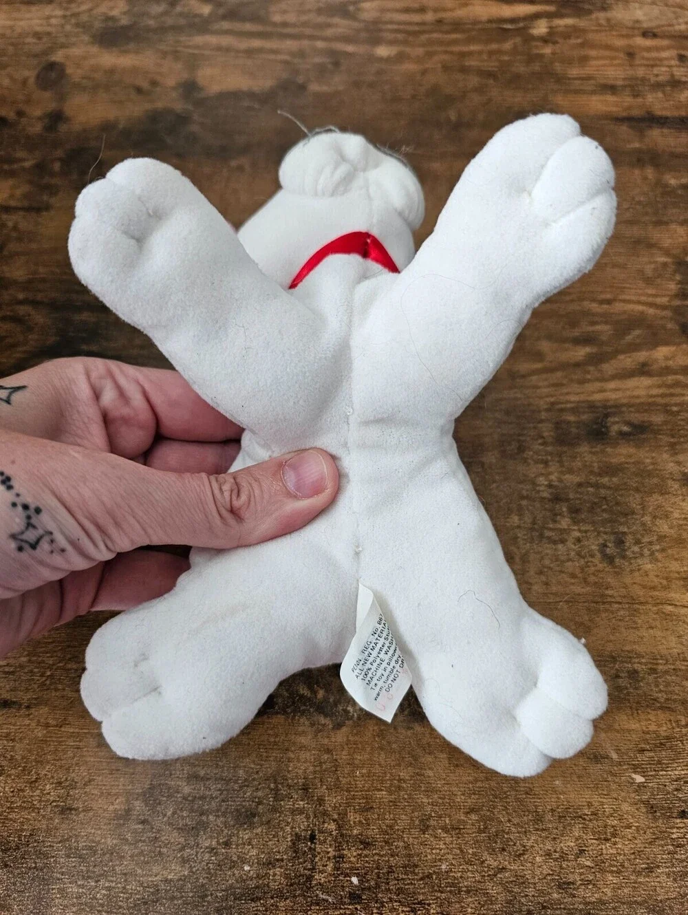 Vintage Tonka Pound Purries Kitten Cat White Gray Stripes Kitten 7” Plush
